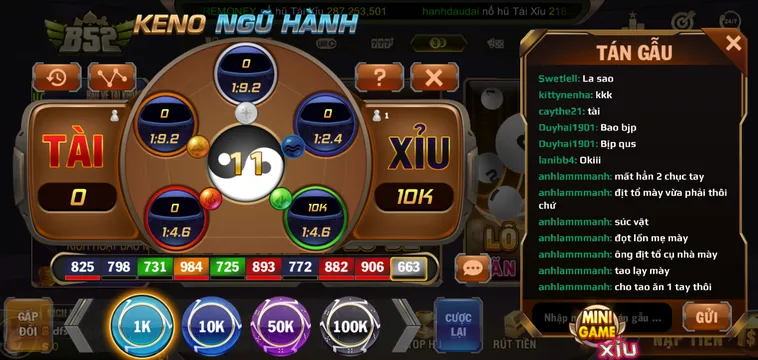 Hướng Dẫn Chơi Keno Ngũ Hành Tại B52 Club Nhận Thưởng Khủng