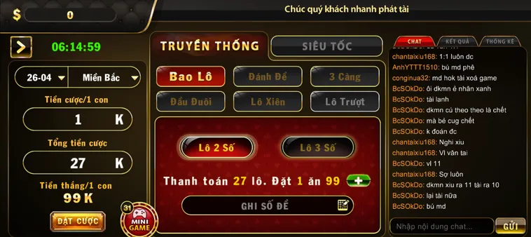 Bí Kíp Soi Cầu Đỉnh Cao Với Cách Chơi Lô Đề 1 Ăn 99 Tại B52 Club Luôn Thắng