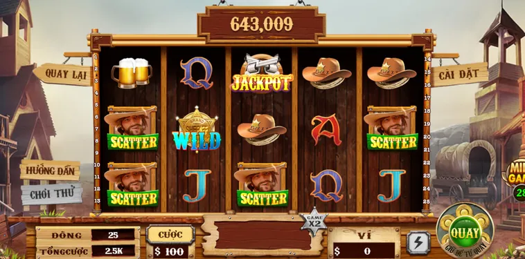 Bí Kíp Săn Jackpot Khủng Với Cách Chơi Nổ Hũ Miền Viễn Tây Tại B52 Club