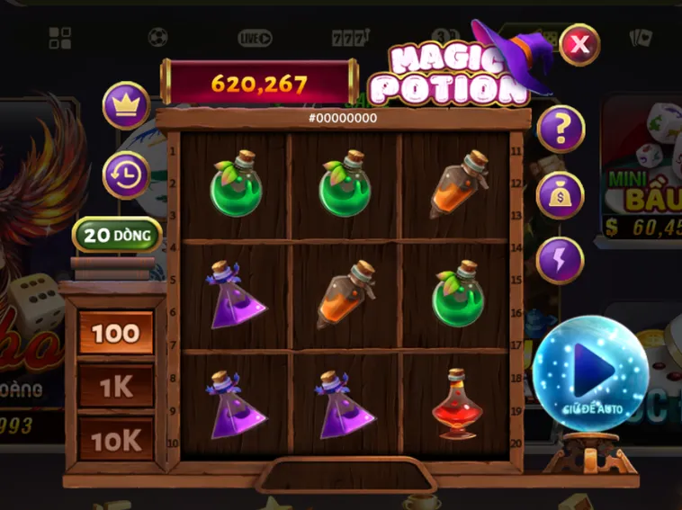 Bí Kíp Phá Giải Ma Thuật Với Cách Chơi Minigame Magic Potion Tại B52 Club