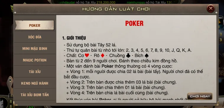 Cách Chơi Poker Tại B52 Club Bí Quyết Đấu Trí Đỉnh Cao Năm 2026