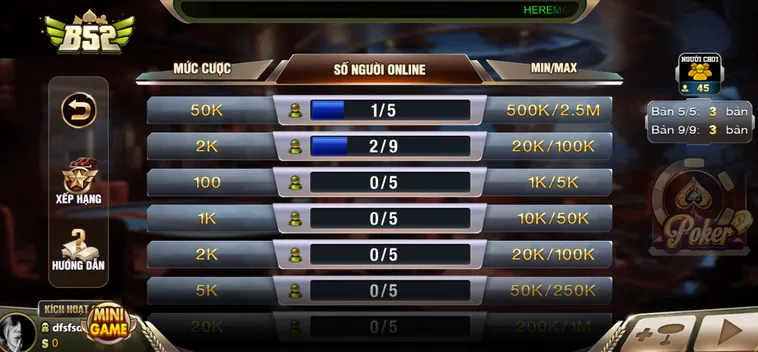 Cách Chơi Poker Tại B52 Club Bí Quyết Đấu Trí Đỉnh Cao Năm 2026