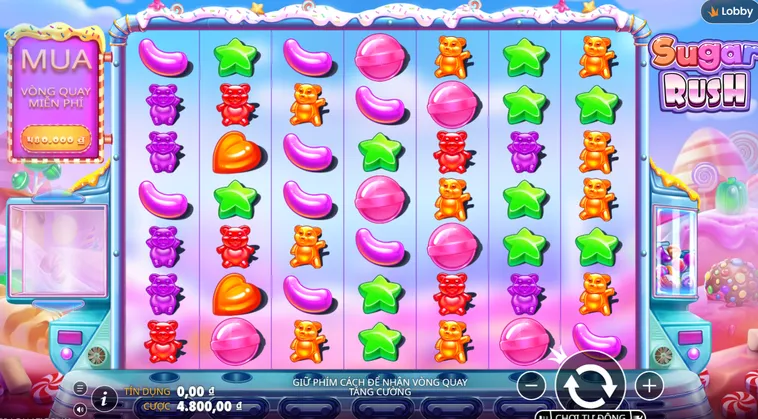 Chiến Thuật Quay Hũ Và Cách Chơi Nổ Hũ Sugar Rush Tại B52 Club Luôn Thắng