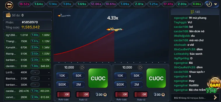Bí Kíp Chơi Minigame Tiêm Kích F35 Tại B52 Club Đánh Nhanh Thắng Lớn