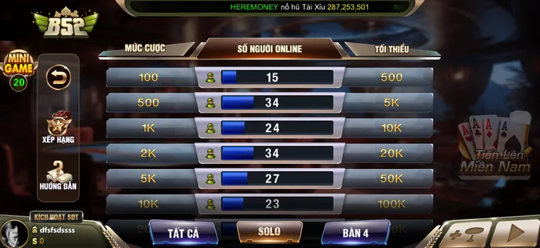 Cách Chơi Tiến Lên Miền Nam Tại B52 Club Đỉnh Cao Nhất 2026