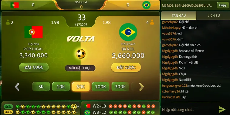 Bí Kíp Chơi Bóng Đá Volta MD5 Tại B52 Club Thắng Đậm Năm 2026