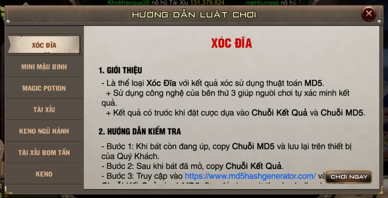 Bí Kíp Chơi Casino Xóc Đĩa Tại B52 Club Đánh Bại Mọi Thuật Toán 2026